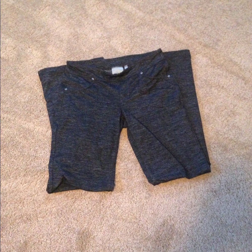 Athleta yoga boot cut pants grey small